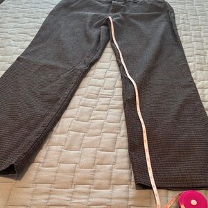 Lee Black and White Checkered Pants